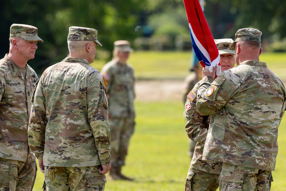 412th Theater Engineer Command Change of Command Ceremony