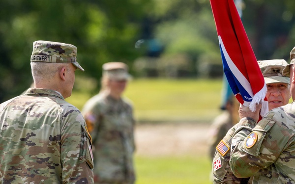 412th Theater Engineer Command Change of Command Ceremony