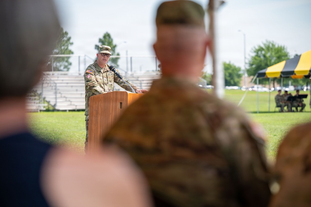 412th Theater Engineer Command Change of Command Ceremony