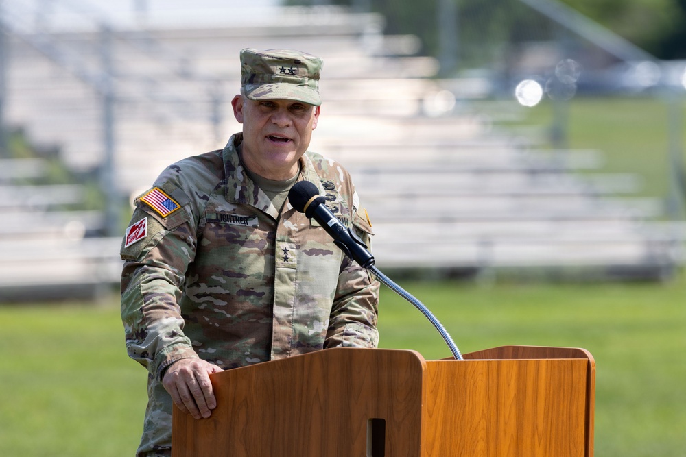 412th Theater Engineer Command Change of Command Ceremony