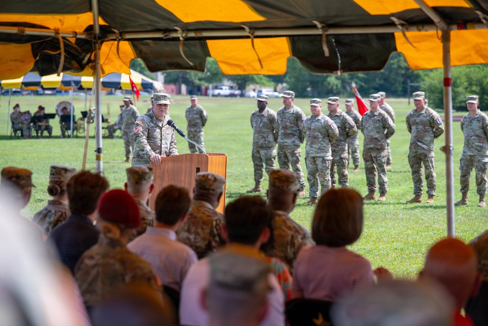 412th Theater Engineer Command Change of Command Ceremony