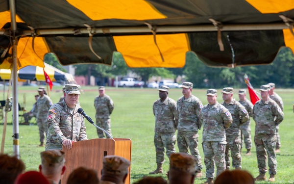 412th Theater Engineer Command Change of Command Ceremony