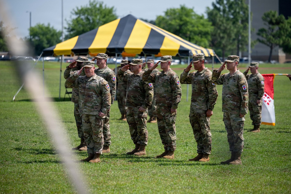 412th Theater Engineer Command Change of Command Ceremony