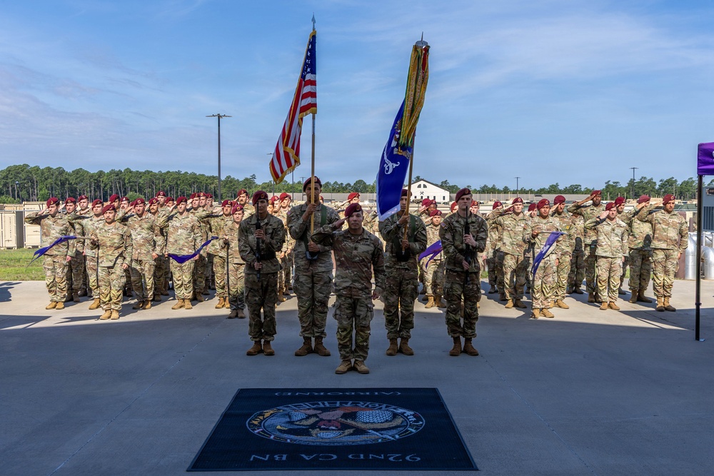 92nd Civil Affairs Battalion Change of Command