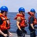 Donald Cook Sailors Replenishment at Sea
