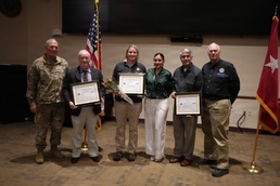 Four supervisors receive ESGR Patriot Awards