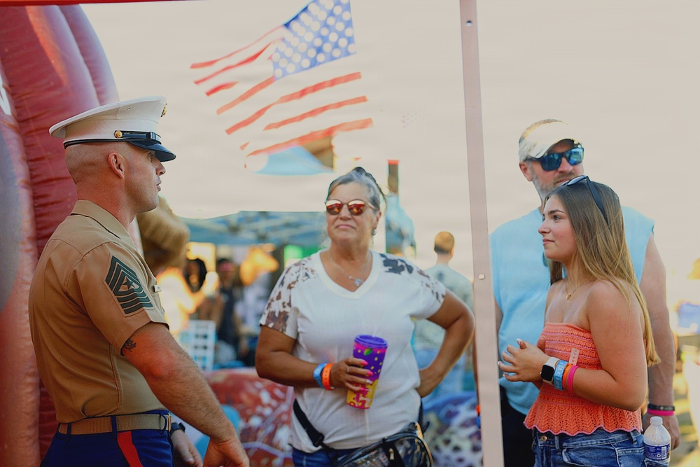 6MCD Enhanced Marketing Vehicle Team and RS Columbia Enhance Area Canvassing at Carolina Country Music Fest 2026 Day1