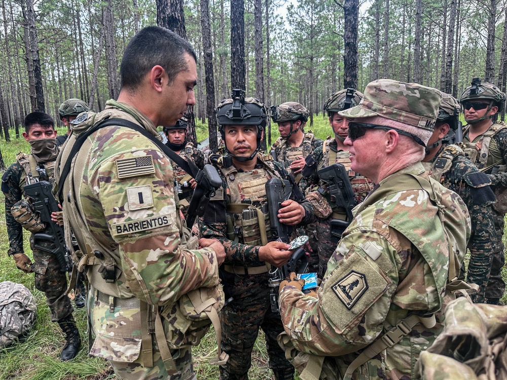 116th Soldiers integrate with Arkansas Guard, Guatemalan forces at JRTC