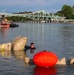U.S. and Royal Netherlands Navy Divers Advance Boat Ramp Construction in Latvia