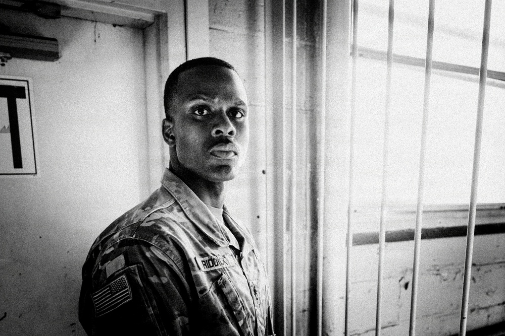 U.S. Army Rapper creates social media content