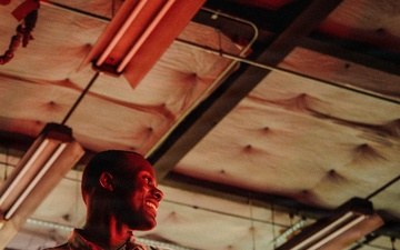 U.S. Army Rapper creates social media content