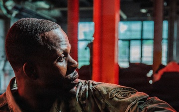 U.S. Army Rapper creates social media content