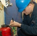 USS Bataan DCPO Inspects PKP Bottle