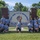 87th Security Forces Squadron carry Flame of Hope