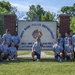 87th Security Forces Squadron carry Flame of Hope