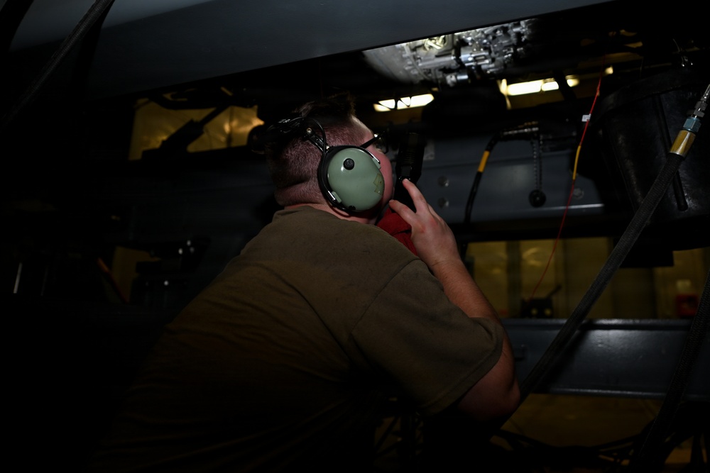 Before the Strike Eagle Soars