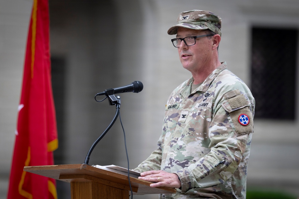 38TH RSG CHANGE OF COMMAND AT WV CAPITOL