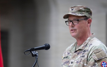 38TH RSG CHANGE OF COMMAND AT WV CAPITOL
