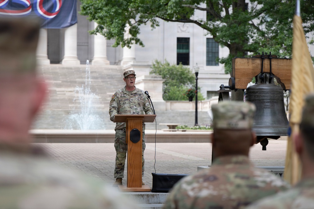 38TH RSG CHANGE OF COMMAND AT WV CAPITOL