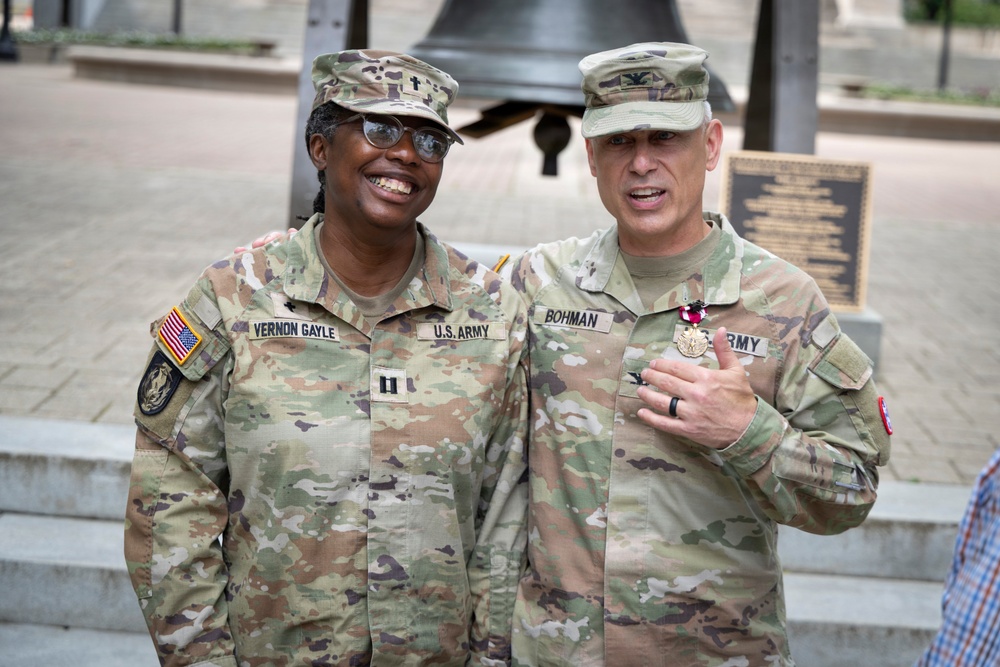 38TH RSG CHANGE OF COMMAND AT WV CAPITOL