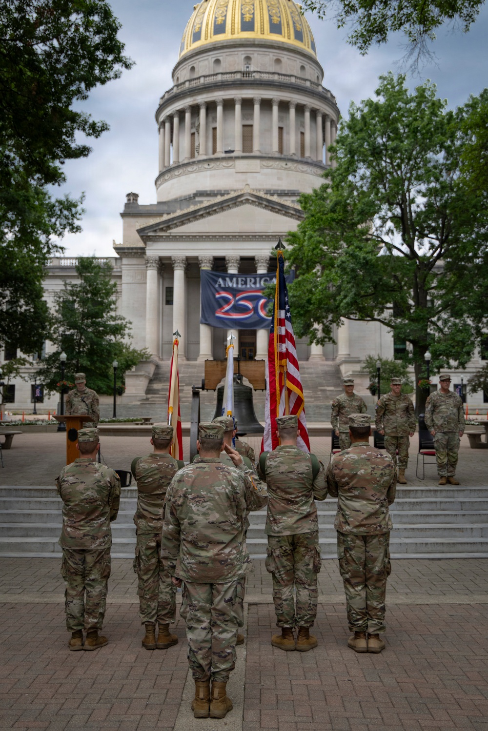38TH RSG CHANGE OF COMMAND AT WV CAPITOL