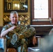 The Commandant, Gen. Eric M. Smith and the Sergeant Major of the Marine Carlos A. Ruiz speak to Bravo Company TBS Instructors and Students