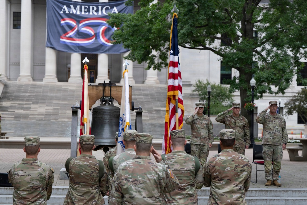 38TH RSG CHANGE OF COMMAND AT WV CAPITOL