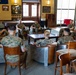 The Commandant, Gen. Eric M. Smith and the Sergeant Major of the Marine Carlos A. Ruiz speak to Bravo Company TBS Instructors and Students