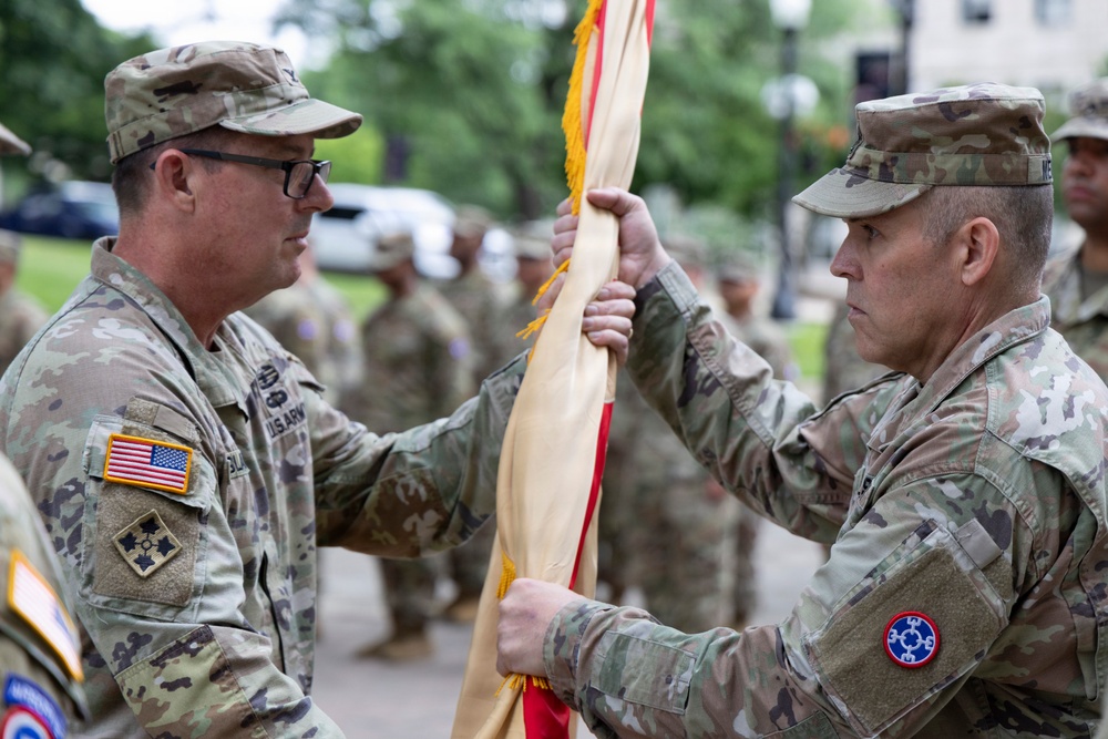38TH RSG CHANGE OF COMMAND AT WV CAPITOL