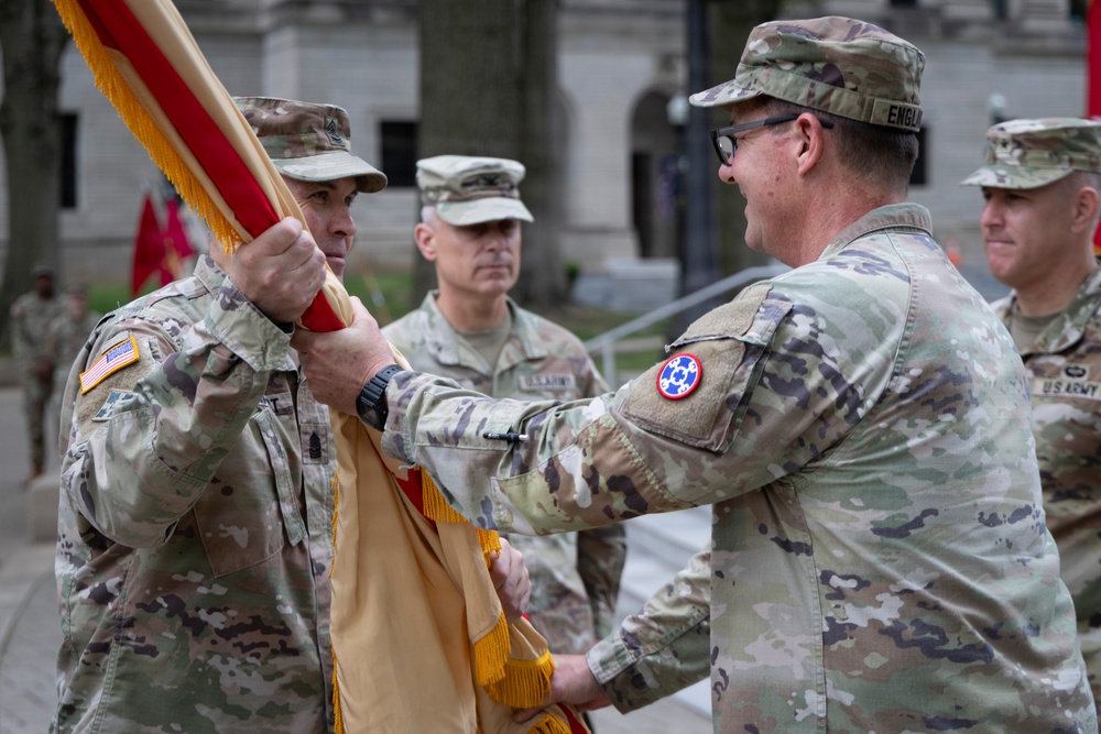 38TH RSG CHANGE OF COMMAND AT WV CAPITOL