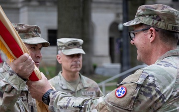 38TH RSG CHANGE OF COMMAND AT WV CAPITOL