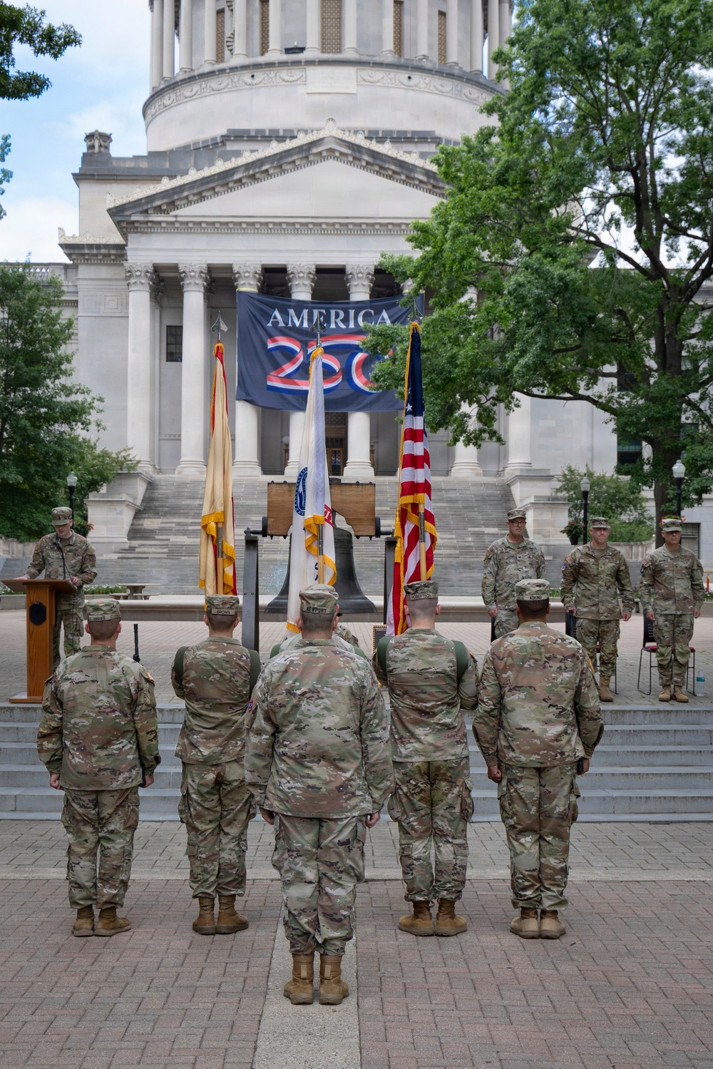 38TH RSG CHANGE OF COMMAND AT WV CAPITOL