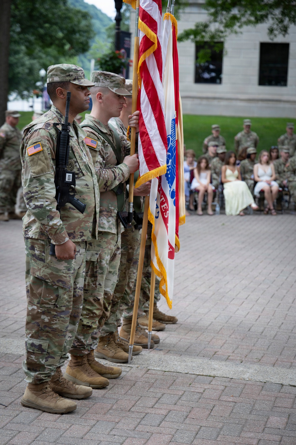 38TH RSG CHANGE OF COMMAND AT WV CAPITOL