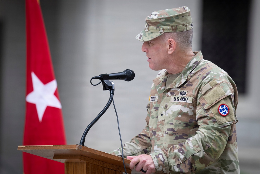 38TH RSG CHANGE OF COMMAND AT WV CAPITOL