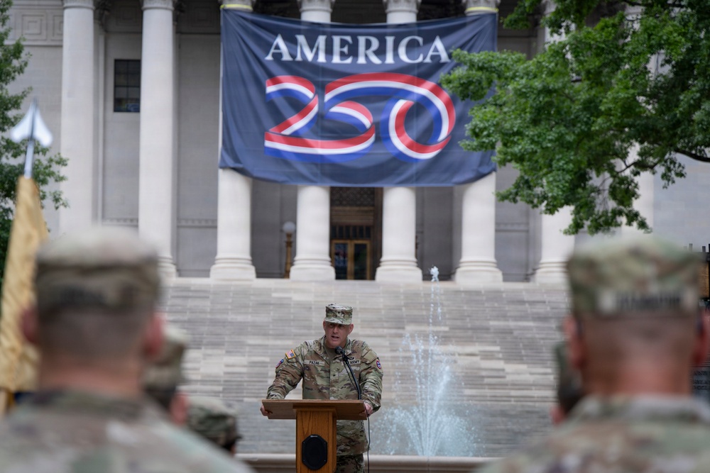 38TH RSG CHANGE OF COMMAND AT WV CAPITOL