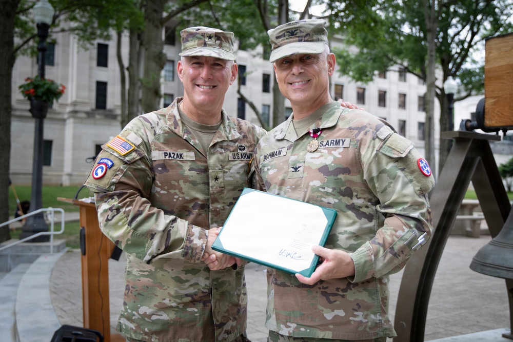 38TH RSG CHANGE OF COMMAND AT WV CAPITOL