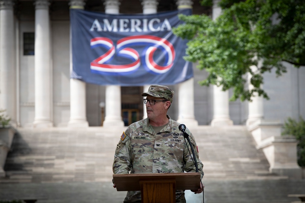 38TH RSG CHANGE OF COMMAND AT WV CAPITOL