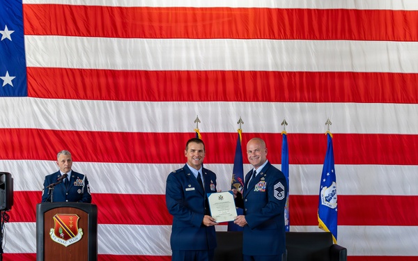 Chief Black retires from the 127th Wing