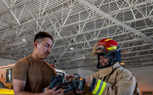 346th AEW hosts Ana Delia Flores Santana Vocational high school students