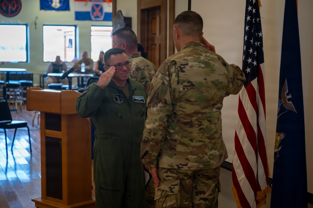 Swisher Salutes Batick at Induction Ceremony