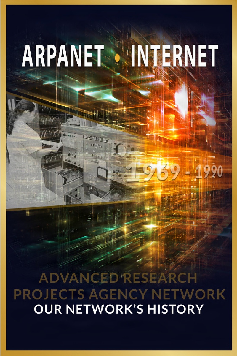 A photo illustration montage depicts advances in the Internet.