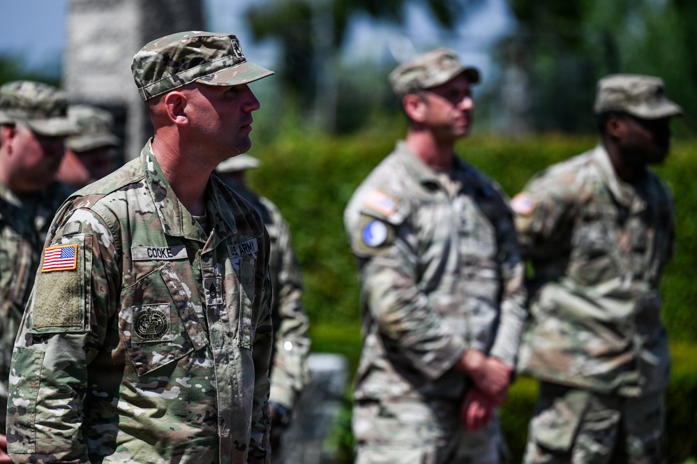 29th ID Soldiers honor 90th Infantry Division’s “Tough ’Ombres” in Normandy