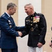 The Commandant, Gen. Eric M. Smith hosts Evening Parade for Chairman Gen. Dan Caine