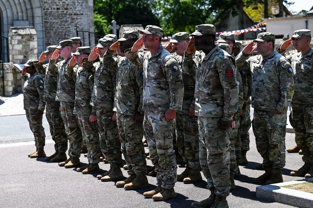 29th ID Soldiers honor 90th Infantry Division’s “Tough ’Ombres” in Normandy