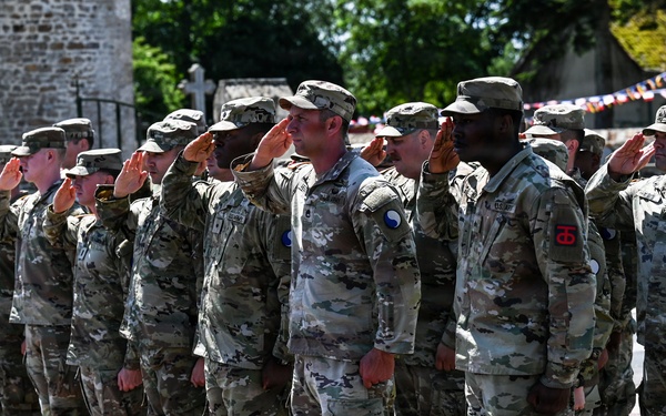 29th ID Soldiers honor 90th Infantry Division’s “Tough ’Ombres” in Normandy