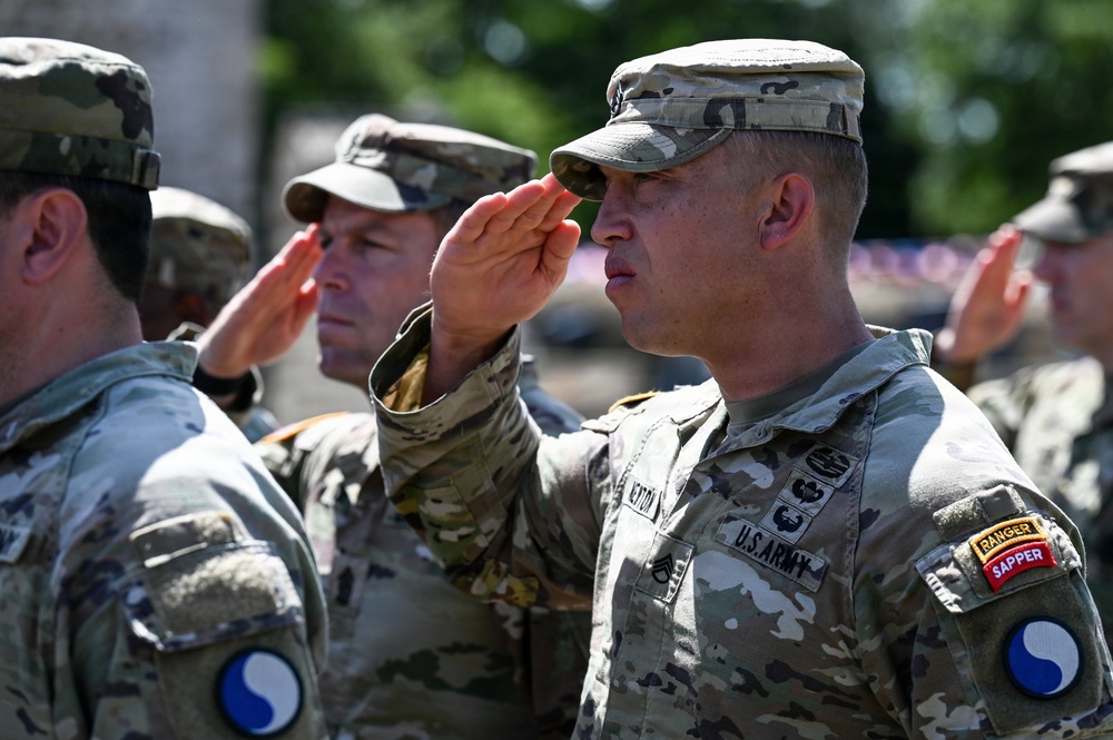 29th ID Soldiers honor 90th Infantry Division’s “Tough ’Ombres” in Normandy