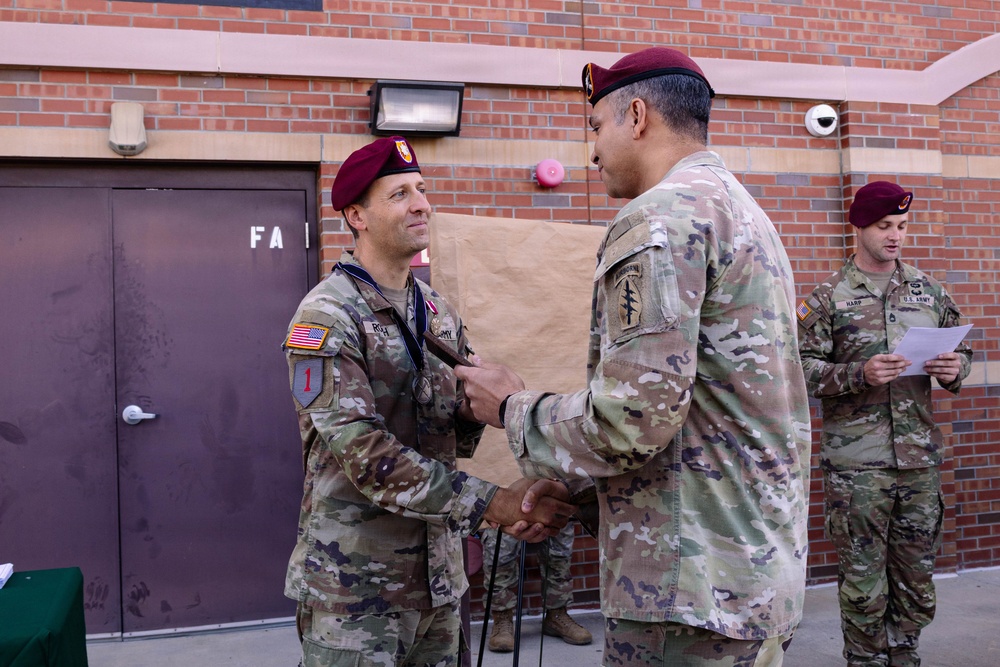 92nd Civil Affairs Battalion Change of Command