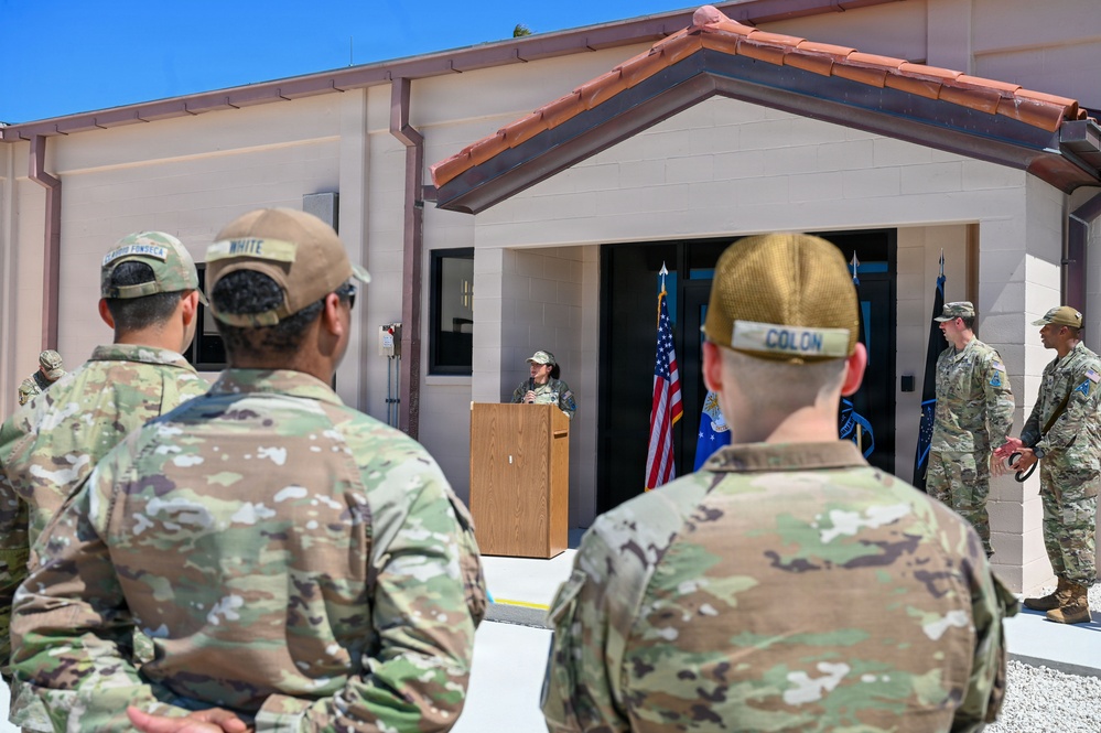 Space Training and Readiness Command celebrates newly renovated Space Delta 10 facility with ribbon cutting ceremony