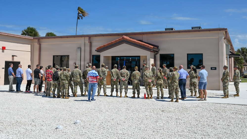 Space Training and Readiness Command celebrates newly renovated Space Delta 10 facility with ribbon cutting ceremony