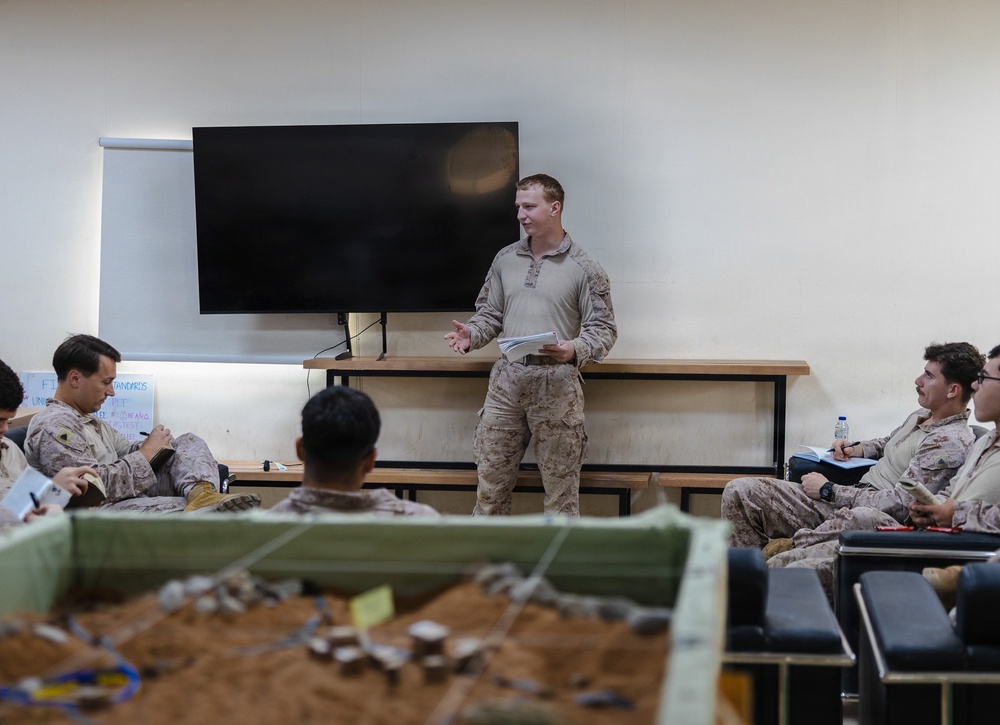 U.S. Marines and Sailors Conduct a Networking &amp; Radio Communications Cross-Training Class